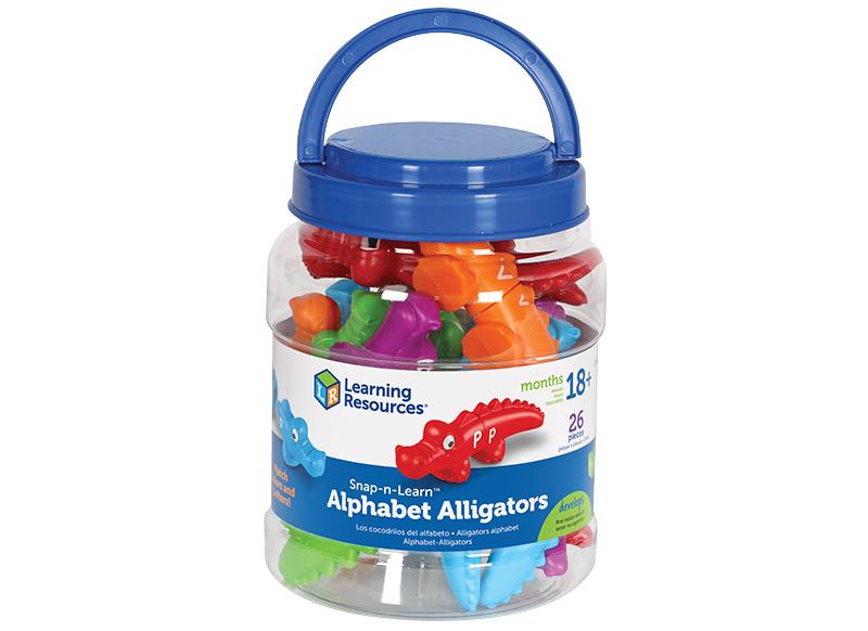 Letters - Learning Resources - Alphabet Alligators - krokodillen - alfabet - per set