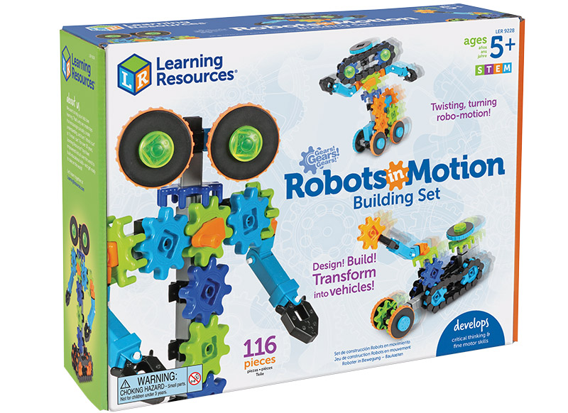 Bouwset - Learning Resources Gears! Gears! Gears! Robots In Motion - Robots in Motion - per set