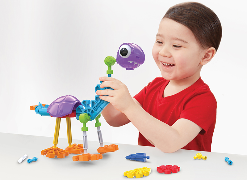 Bouwset - K'nex Kid - Dino Dudes - dinosaurussen - per set