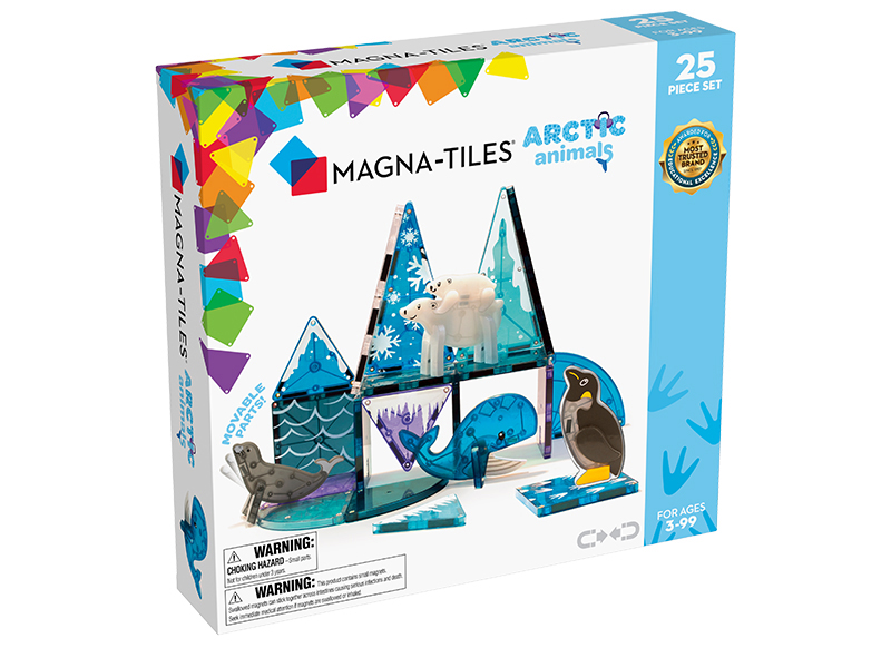 MAGNA-TILES Arctic animals 25 stuks