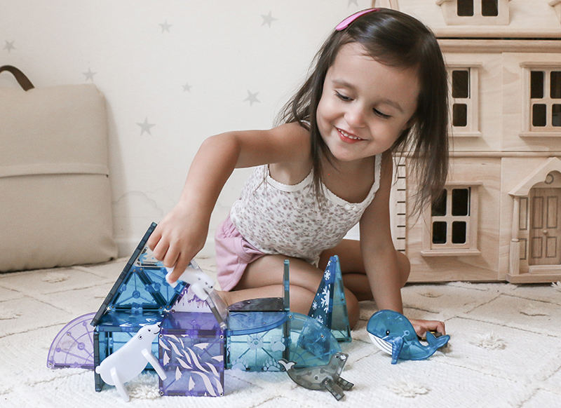 MAGNA-TILES Arctic animals 25 stuks