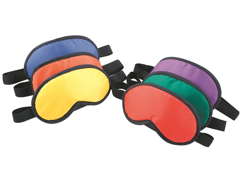 Blinddoek - Spordas - gekleurd - set van 6 assorti
