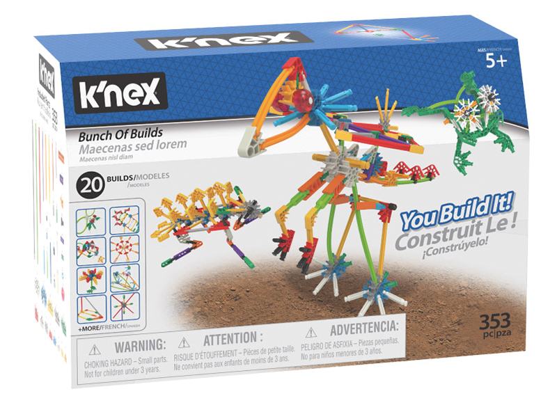 Bouwset - K'nex - Bunch of Builds - fantasieset - per set