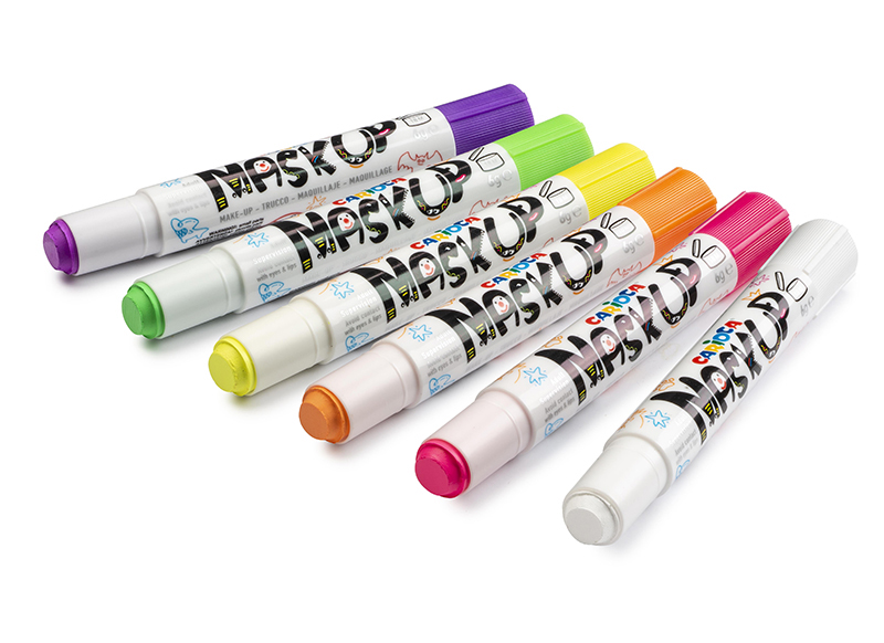 Schmink - Carioca - Mask Up - Fluo 6 Kleuren