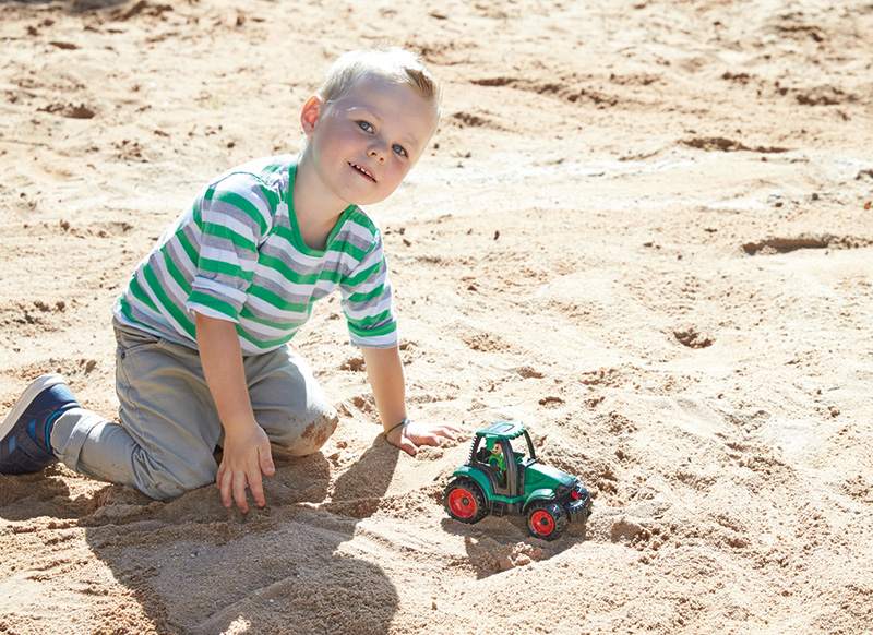 Voertuigen - tractor - Truckies - 17 cm - per stuk