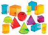 Geometrische lichamen - geometrische vormen - Learning Resources - Geometric Solids - meetkunde - per set