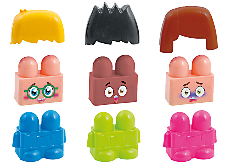 Blokken - emoties - sociaal-emotioneel - set van 18 assorti