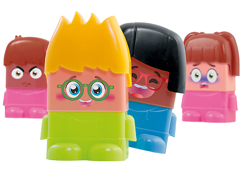 Blokken - emoties - sociaal-emotioneel - set van 18 assorti