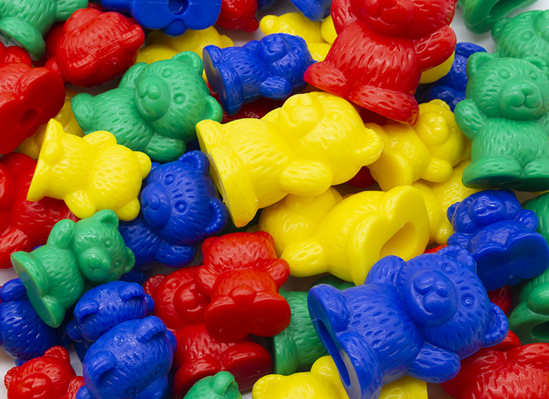 Sorteerfiguren - EDX Education - beren - set van 96 assorti