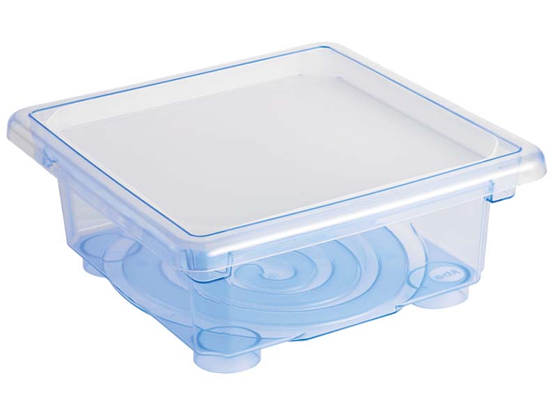 Tafel - zand- en watertafel - EDX Education Fun2 Play Activity Tray - transparante kist multi tafelkuipjes - speeltafel - per stuk