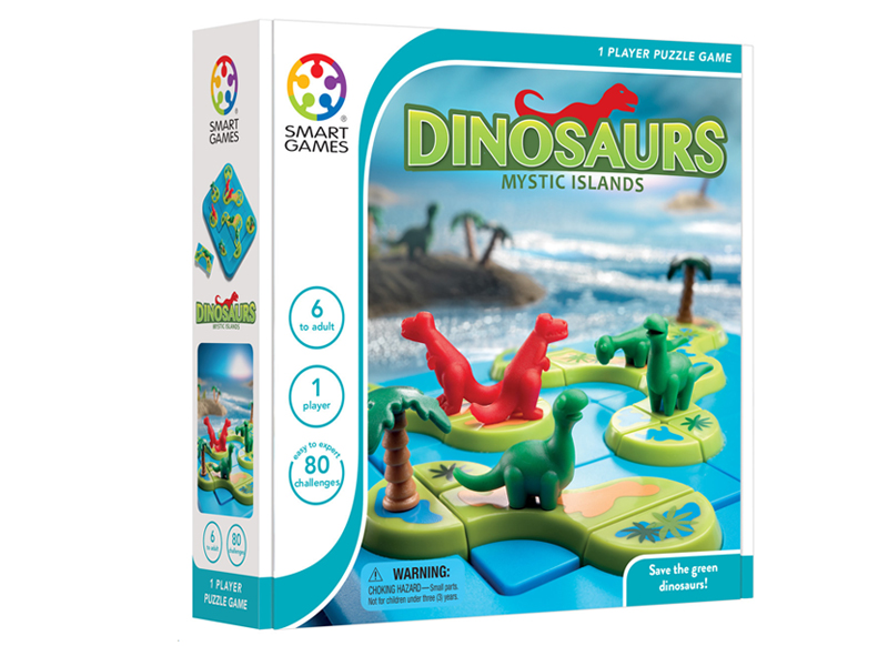 Denkspel - SmartGames - Dinosaurs - Mystic Islands - puzzelspel - per spel