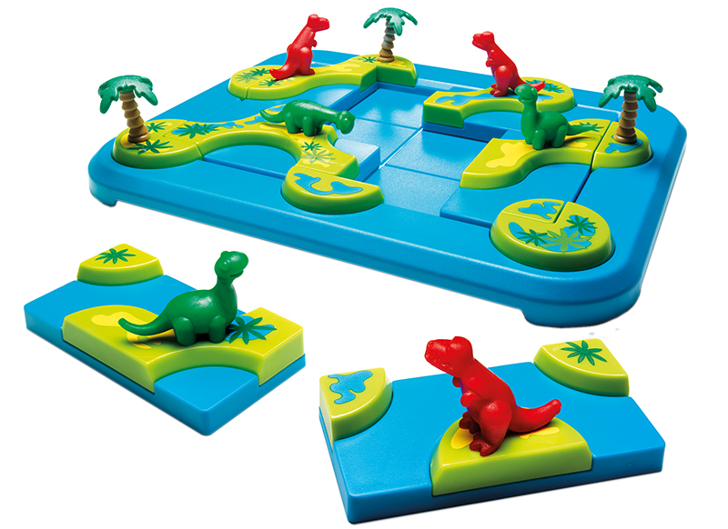 Denkspel - SmartGames - Dinosaurs - Mystic Islands - puzzelspel - per spel
