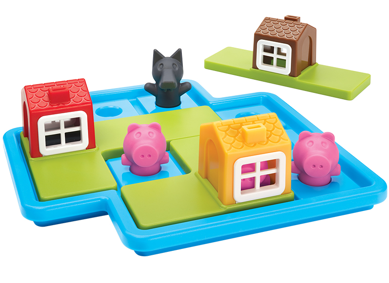Denkspel - SmartGames - Drie Kleine Biggetjes - per spel
