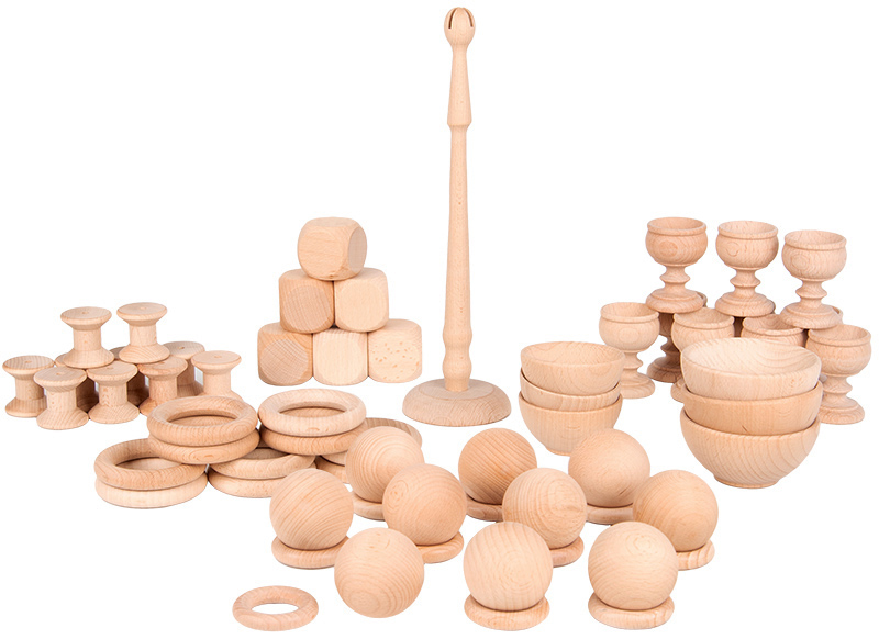 Loose parts - tickit - freestyle bouwset - set van 63