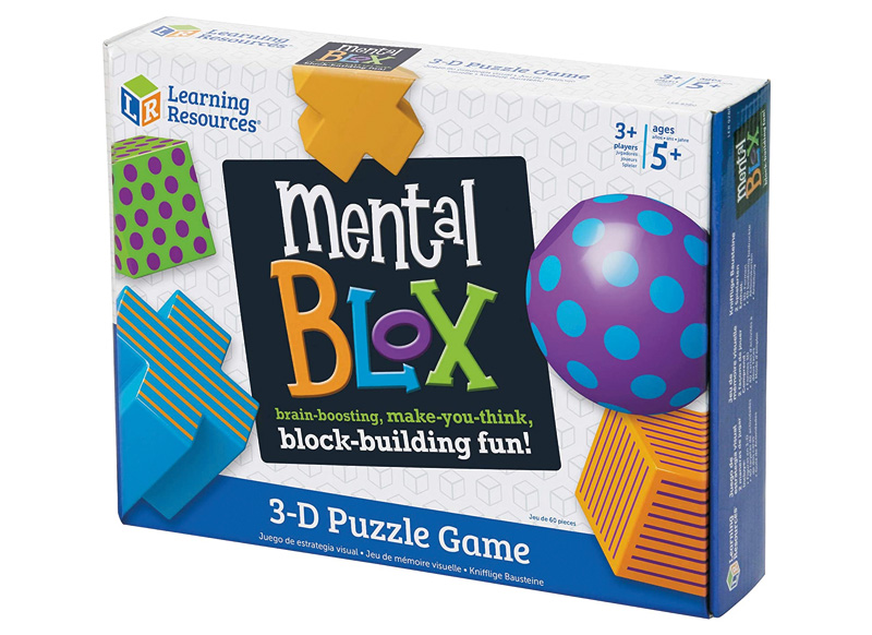 Kleur en vorm - Learning Resources Mental Blox Critical Thinking Game - stapelen - per spel