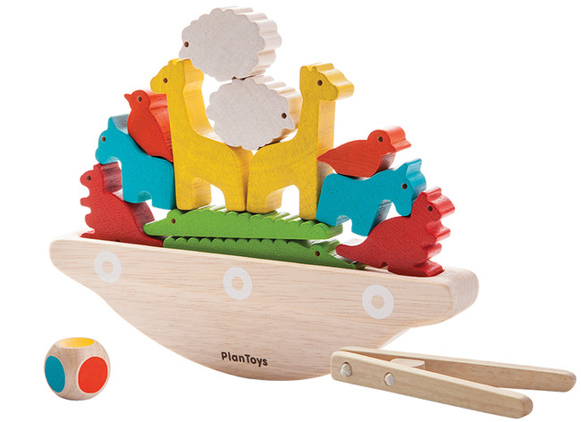 Plan Toys - Balanceerboot - houten boot
