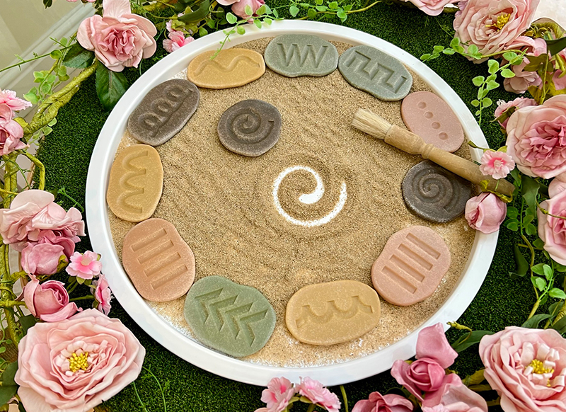 Taal - schrijfvaardigheid - Feels-Write Pre-Writing Stones - set van 12