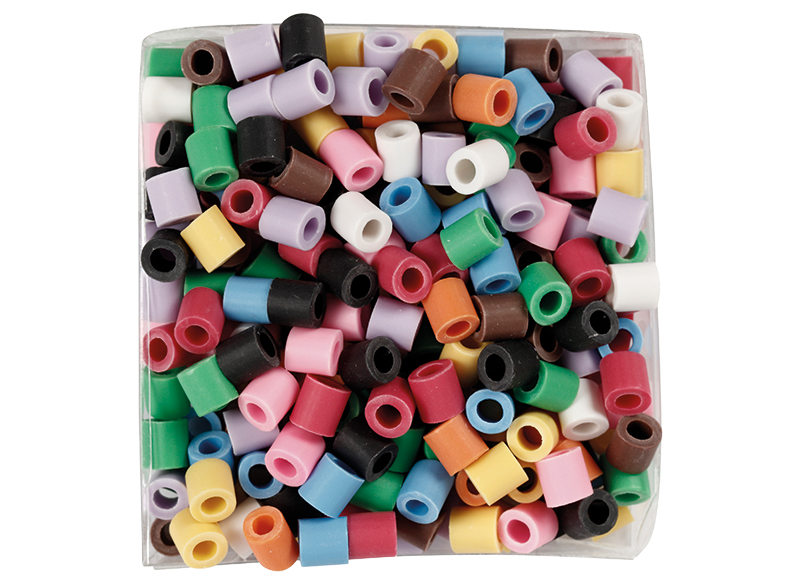 Kralen - strijkkralen - NABBI BioBeads - set van 3000 assorti