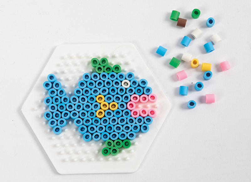 Kralen - strijkkralen - NABBI BioBeads - set van 3000 assorti