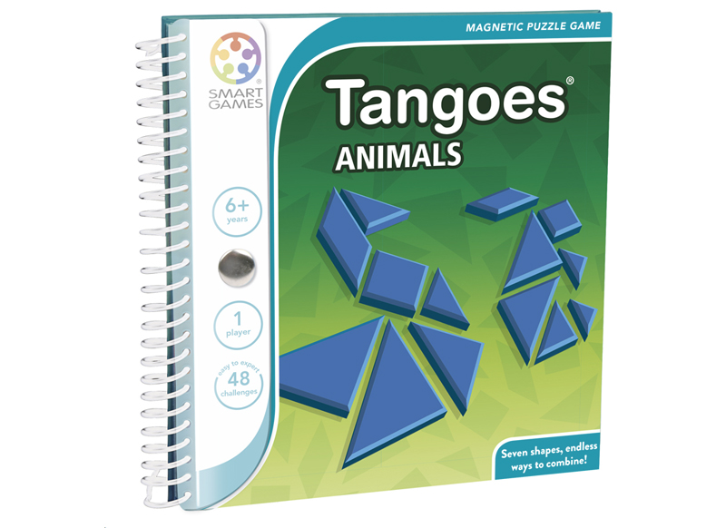 Denkspel - SmartGames Tangoes - tangrams - dieren - magnetisch - per spel