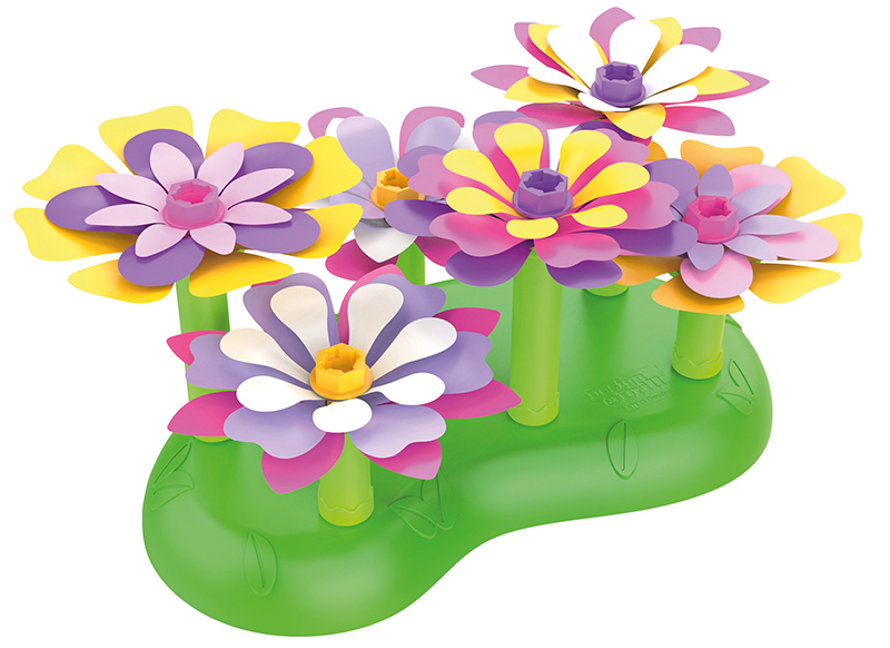 Fijne motoriek - Educational Insights Design & Drill Stem Garden - bloemen - schroeven - per set