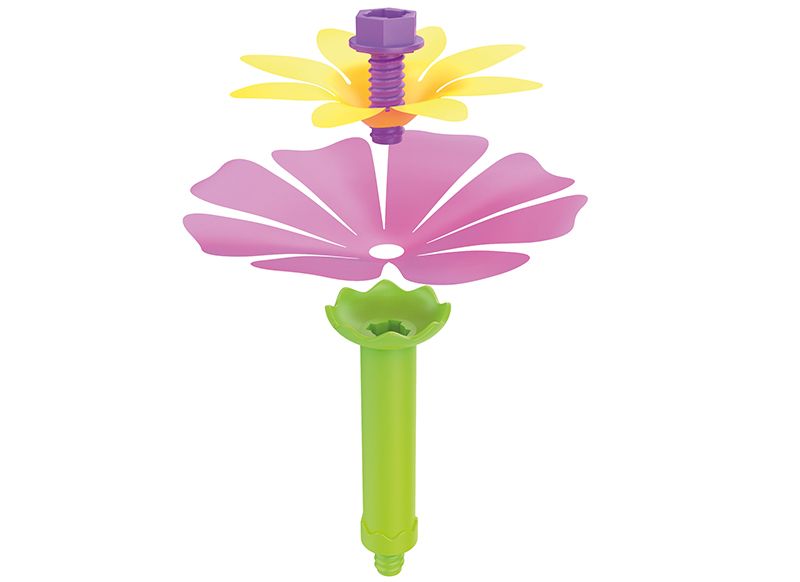 Fijne motoriek - Educational Insights Design & Drill Stem Garden - bloemen - schroeven - per set