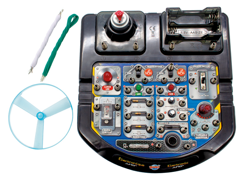 Bouwpakket - elektriciteit -  Elektronica junior - Buki - per set