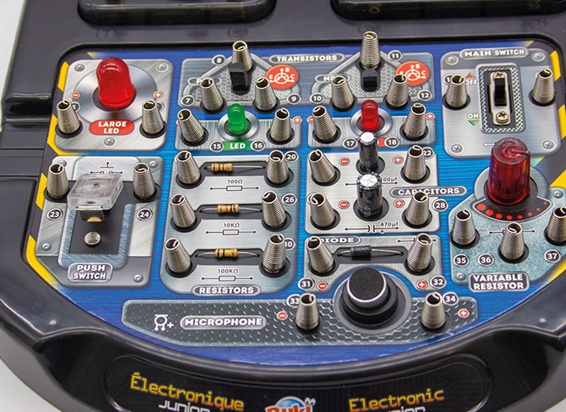Bouwpakket - elektriciteit -  Elektronica junior - Buki - per set