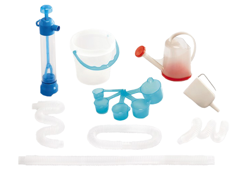 Ontdektafel - EDX - water play accessoires - set van 13