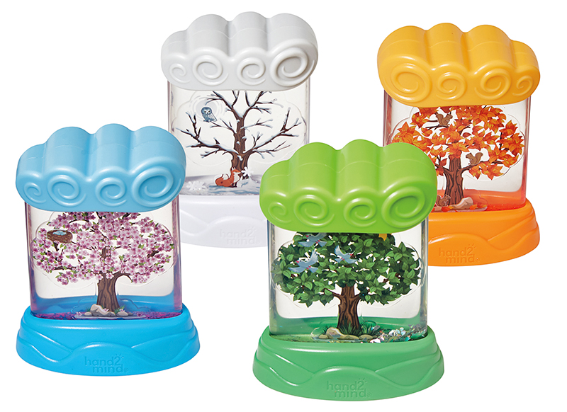 Fidget - hand2mind Changing Seasons Sensory Tubes - seizoenen - concentratie - per set