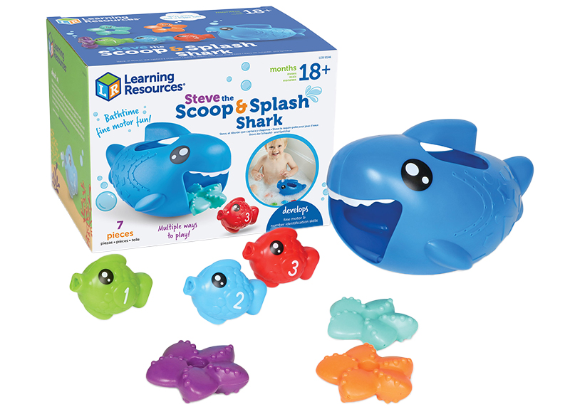 Spel - rekenspel - Learning Resources Steve the Scoop & Splash Shark - per spel