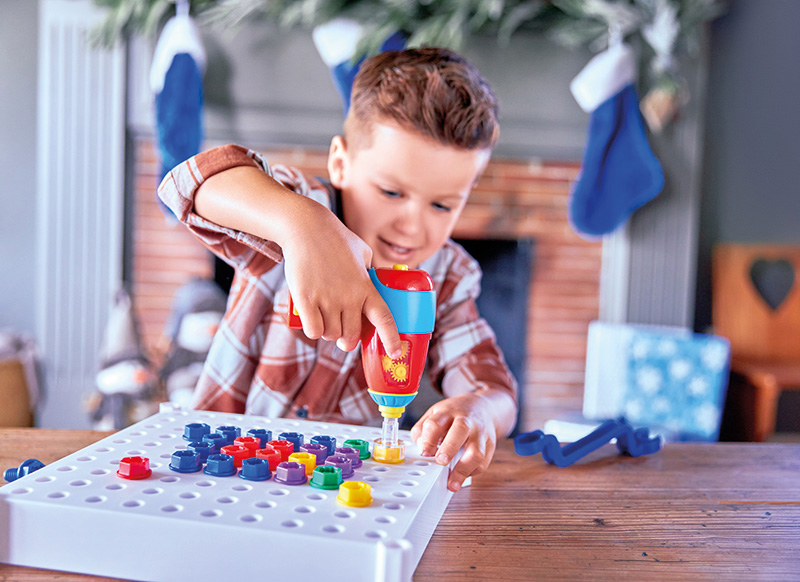 Bouwset - Educational Insights Design & Drill Activity Centre - per set