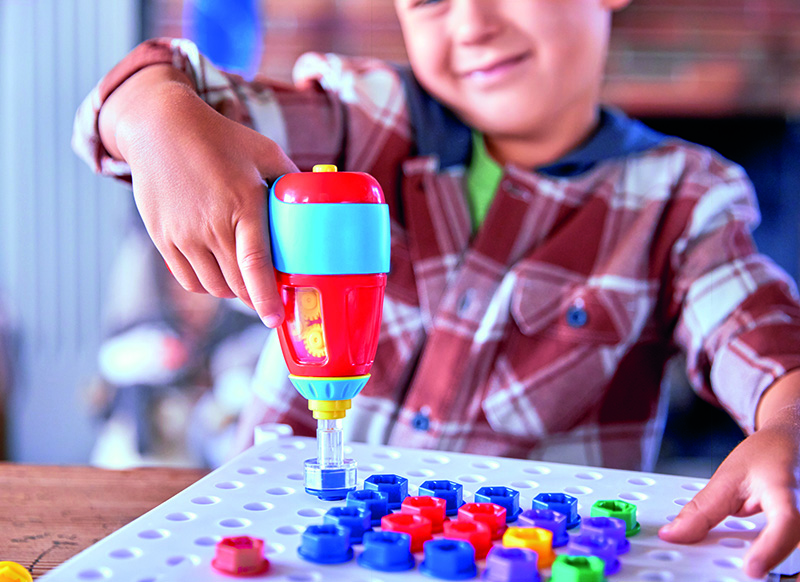 Bouwset - Educational Insights Design & Drill Activity Centre - per set