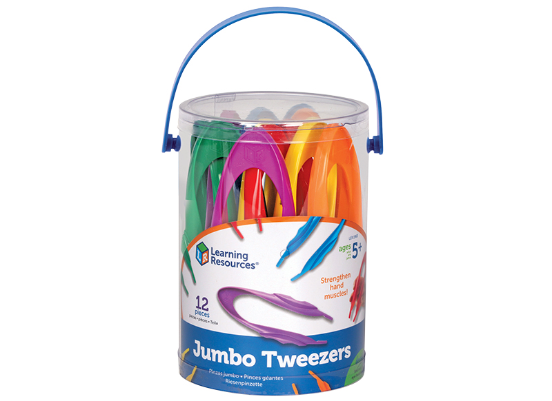Pincetten - Learning Resources - Jumbo Tweezers fijne motoriek - set van 12 assorti