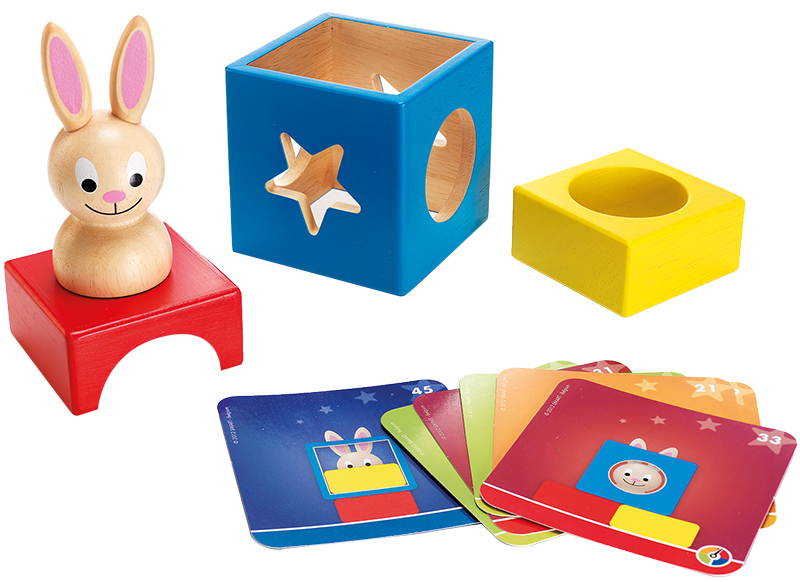 Denkspel - SmartGames - Bunny Boo - hout - per spel