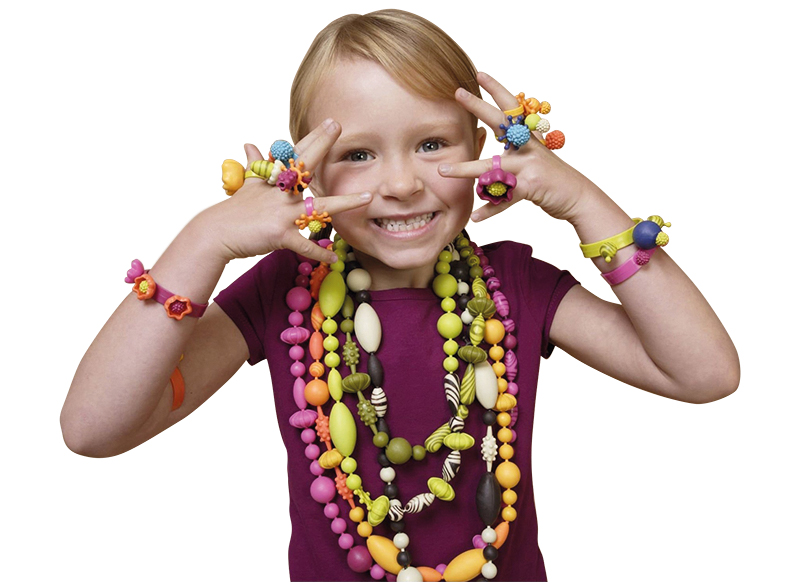 Kralen - juwelen - kunststof - set van 500 assorti