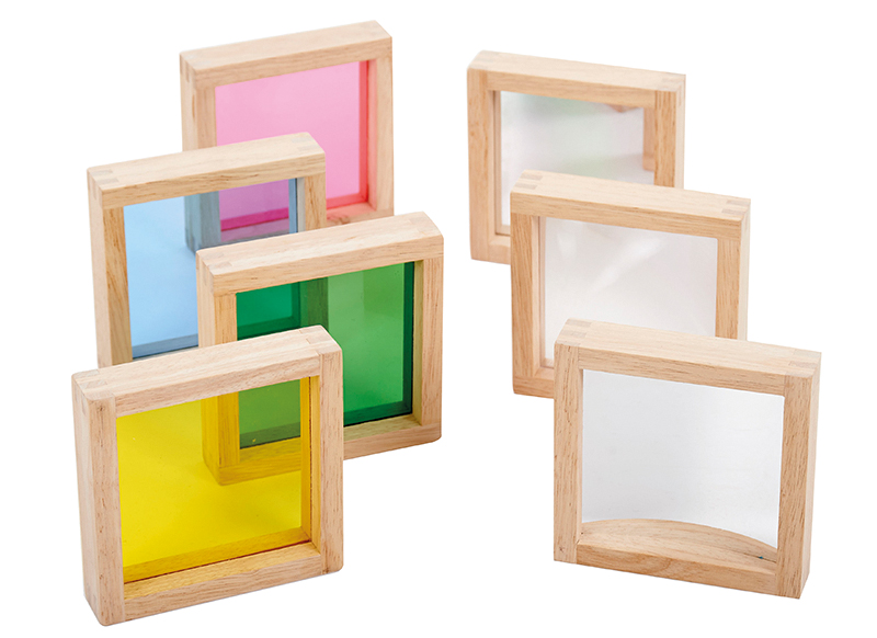 Lichtbord - Commotion Education - sensorische ruiten - 7 stuks