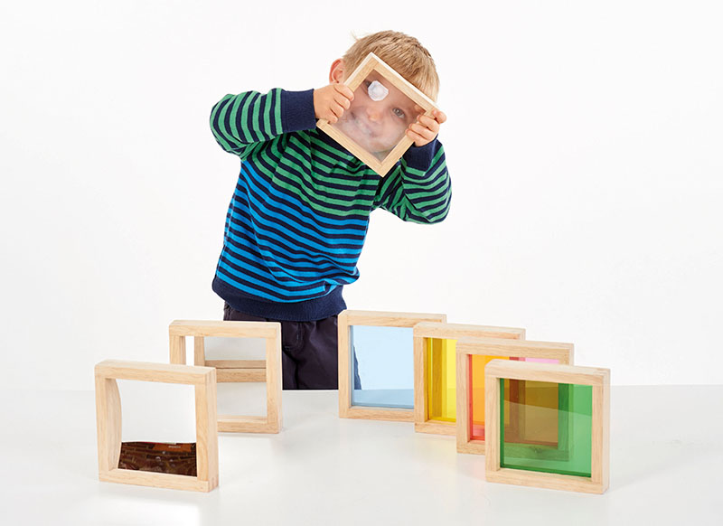 Lichtbord - Commotion Education - sensorische ruiten - 7 stuks