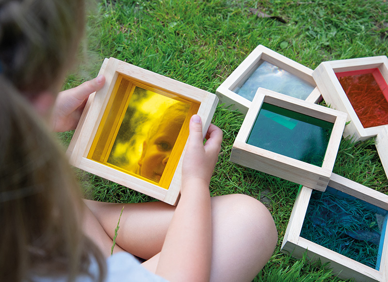 Lichtbord - Commotion Education - sensorische ruiten - 7 stuks