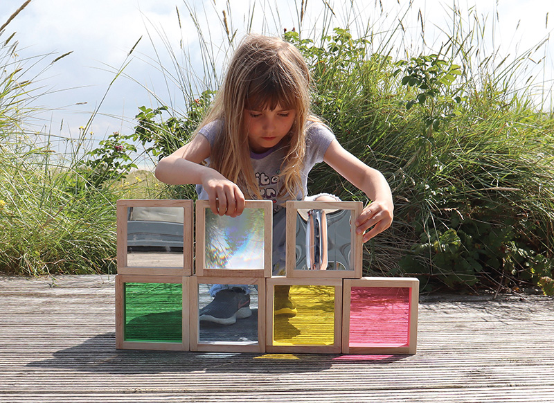 Lichtbord - Commotion Education - sensorische ruiten - 7 stuks