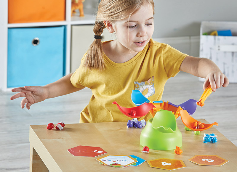 Spel - sorteerspel - Learning Resources Balance Bees - balanceerbijtjes - sorteren - per spel