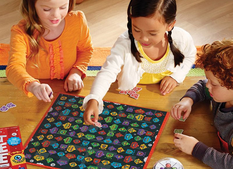 Spel - bordspel - Educational Insights Robot Face Race - per spel