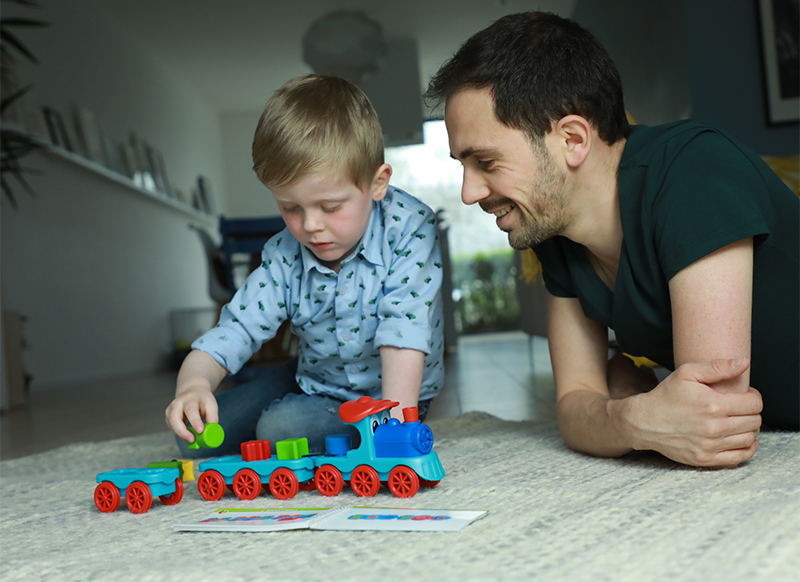Denkspel - SmartGames - Brain Train - trein - vormenspel - per spel