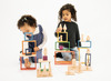 Open ended play - Commotion Education - Tickit - regenboog reeks - bouwrechthoeken - set van 7