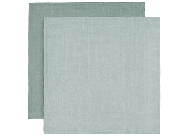 Textiel - tetradoek bamboe - Jollein - set van 2 - leverbaar in 4 tinten