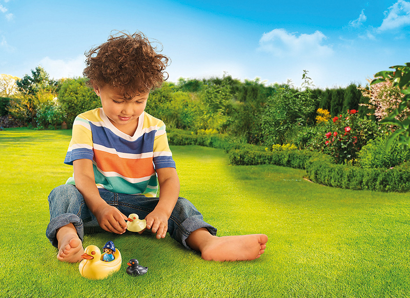 Eerste speelgoed - Playmobil - 123 - eendenfamilie