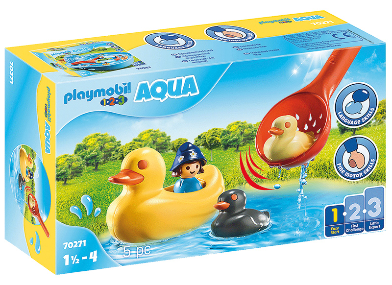 Eerste speelgoed - Playmobil - 123 - eendenfamilie