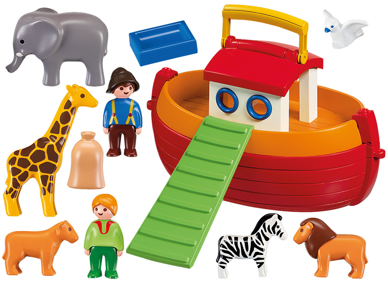Bemiddelen vergeven kast Eerste speelgoed - Playmobil - 123 - Ark van Noah - Smartiest