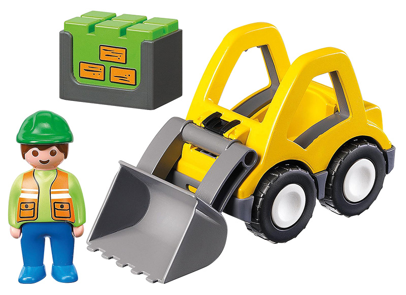 Eerste speelgoed Playmobil - 123 - graafmachine