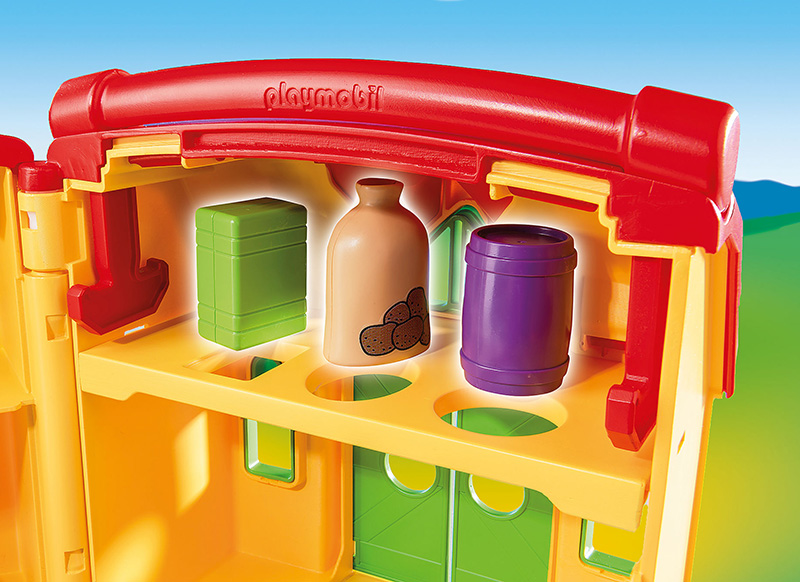 Eerste speelgoed - Playmobil - 123 - meeneemboerderij